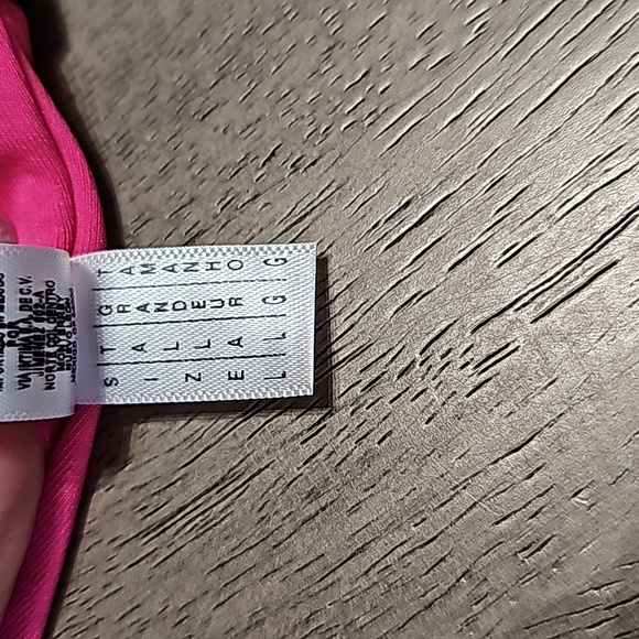 NWOT Napale Bikini Set Hot Pink Size Large - Picture 8 of 16